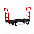 Heavy-Duty Platform Truck Cart, 1,200 lb Capacity, 24 x 48 Platform, Black (443610BLA)