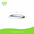 Vanguard Sugarcane Portion Cup Lid, Fits 4 oz Portion Cups, White, 1,800/Carton (EPSPCLID4NFA)