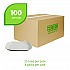 Regalia Renewable Sugarcane Tray, 9.06 x 14.37, White, Sugarcane, 100/Carton (EPSCTRS14NFA)