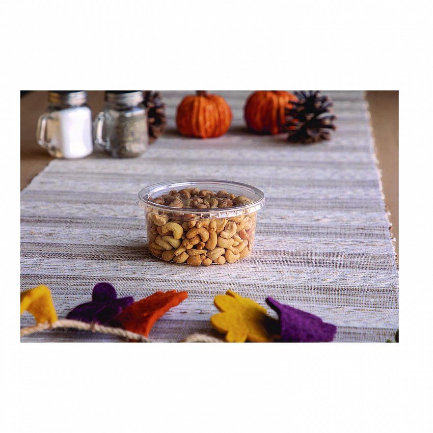 Round Deli Containers, 12 oz, 4.63" Diameter x 2.13" h, Clear, Plastic, 500/Carton (EPRDP12)