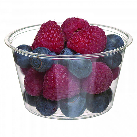 Renewable and Compostable Portion Cups, 3 oz, Plastic, Clear, 100/Pack, 20 Packs/Carton (EPPC300)