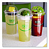 GreenStripe Cold Cup Dome Lids, With Hole, Fits 9 oz to 24 oz Cold Cups, Plastic, Clear, 100/Pack, 10 Packs/Carton (EPDLCC)