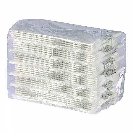 Cutlery for Cutlerease Dispensing System, Fork, Plastic, White, 960/Carton (EPCE6FKWHT)