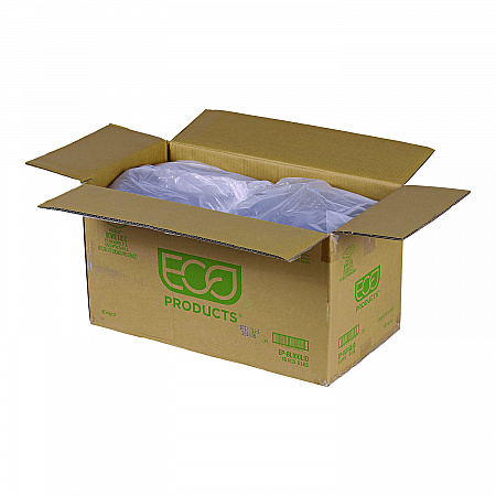 Lids for Regalia Sugarcane 160 oz Bowls, 12 x 12 x 1.9, Clear, 50/Carton (EPBL160LID)