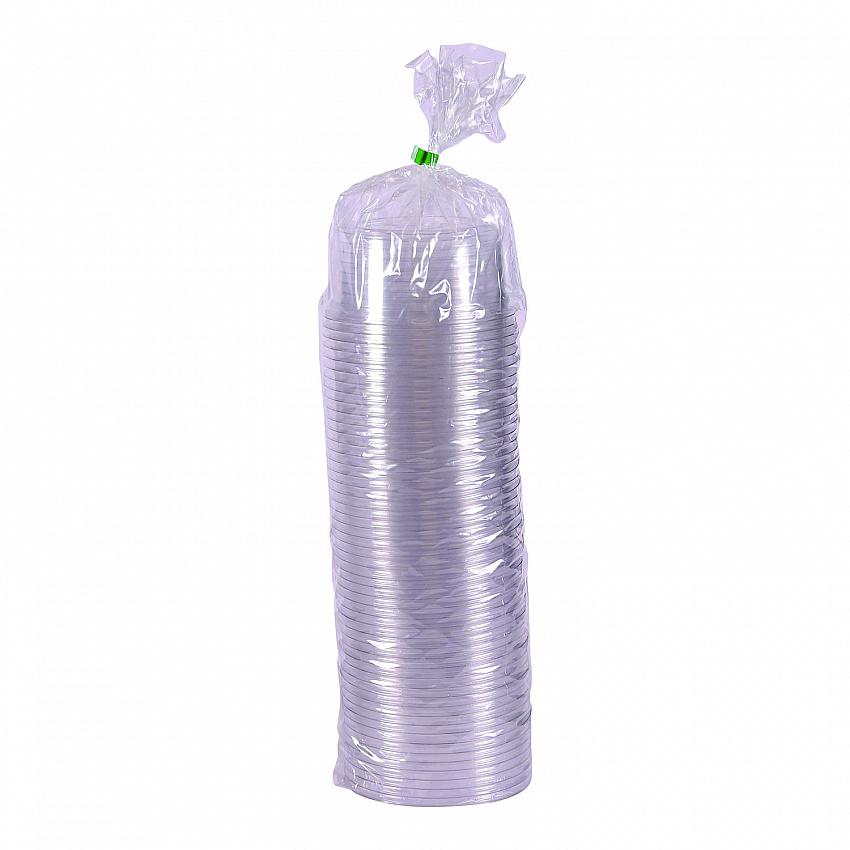Round Deli Containers, 12 oz, 4.63" Diameter x 2.13" h, Clear, Plastic, 500/Carton (EPRDP12)