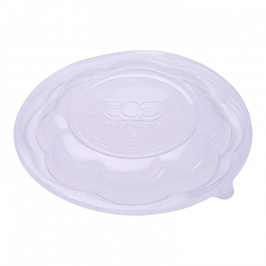 Salad Bowls, 48 oz, 6.69" Diameter x 4.38" h, Clear, Plastic, 300/Carton (EPSB48BASE)