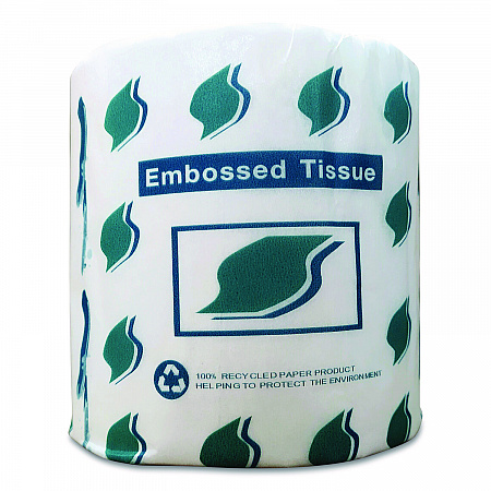 Small Roll Bath Tissue, Septic Safe, 1-Ply, White, 1,000 Sheets/Roll, 96 Rolls/Carton (10001PLY)