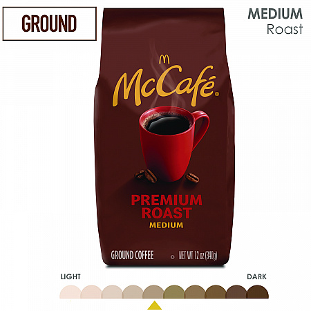 Ground Coffee, Premium Roast, 12 oz Bag (5535EA)