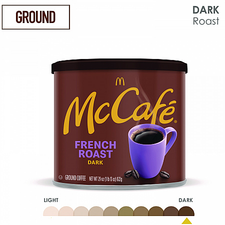 Ground Coffee, French Roast, 29 oz Can (7831EA)