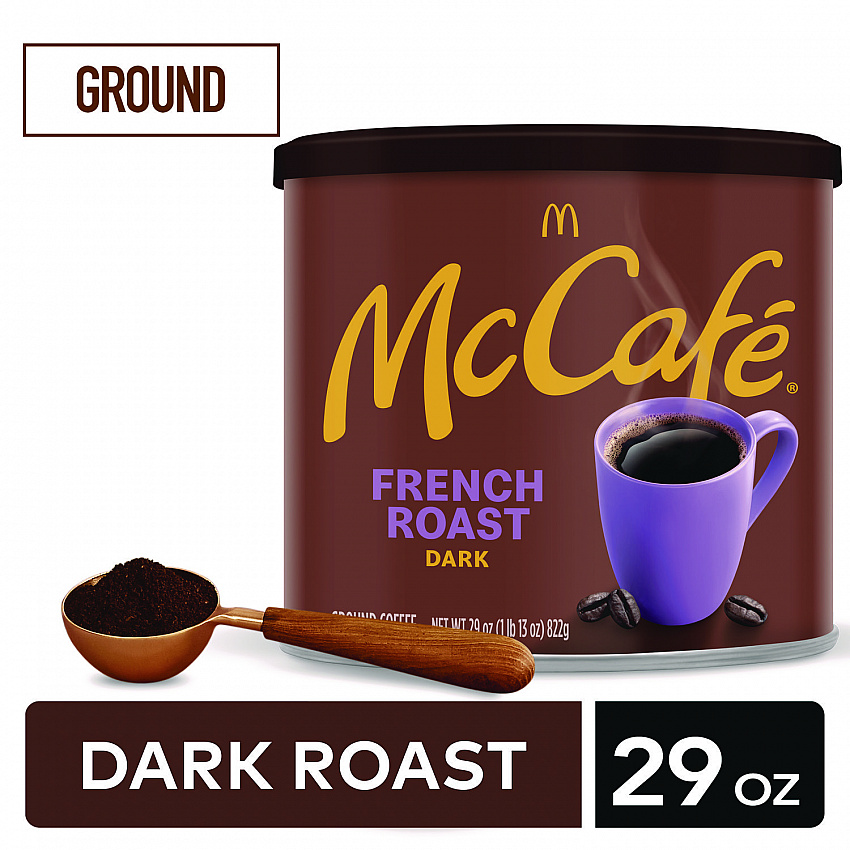 Ground Coffee, French Roast, 29 oz Can (7831EA)
