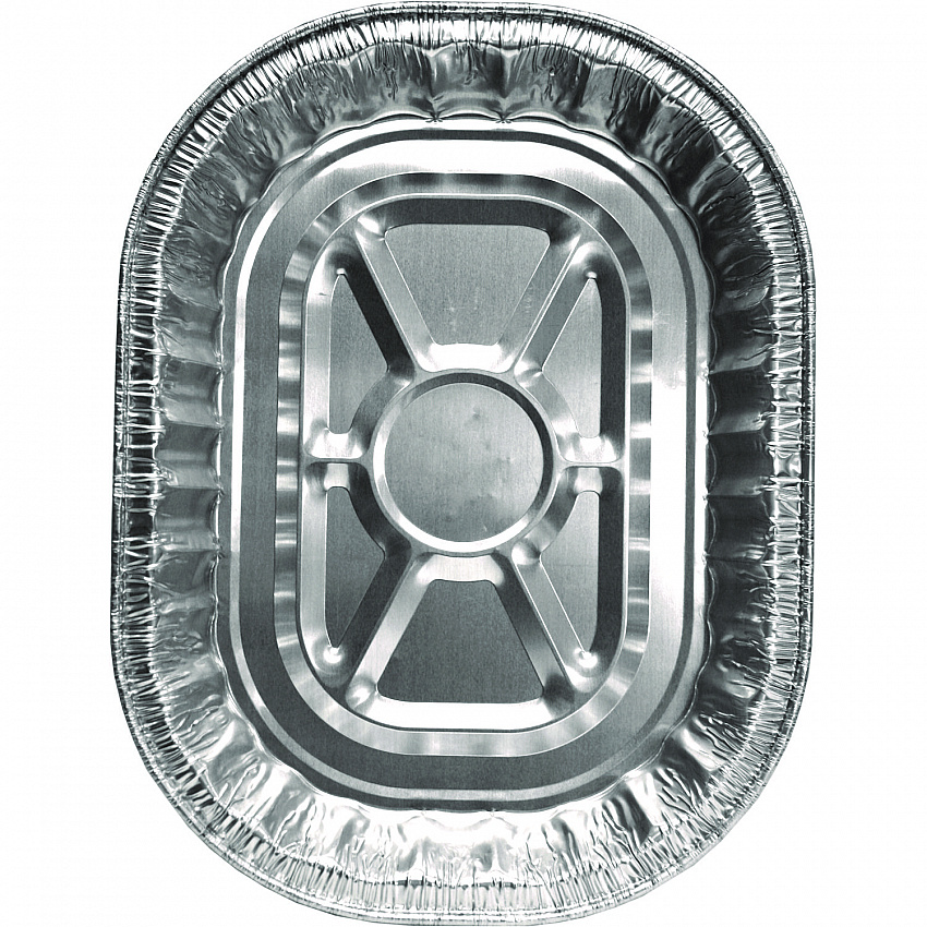 Giant Rack Roaster Pan, 272 oz, 14.43 x 3.12 x 17.68, Silver, Aluminum, 100/Carton (32400100)