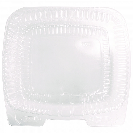 Handi-Lock Single Compartment Food Container, 60 oz, 8.63 x 3 x 9, Clear, Plastic, 200/Carton (6010S200)