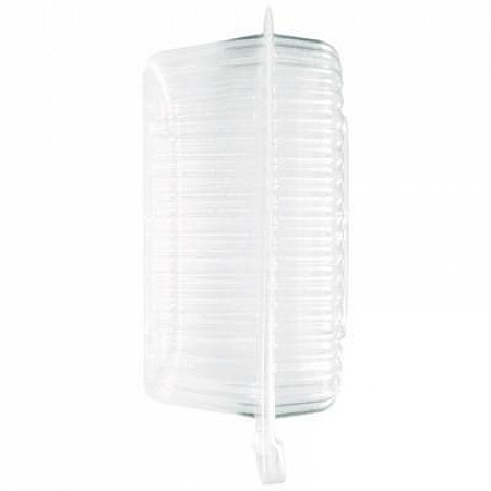 Handi-Lock Single Compartment Food Container, 26 oz, 6.5 x 3.25 x 6.12, Clear, Plastic, 500/Carton (6061D500)