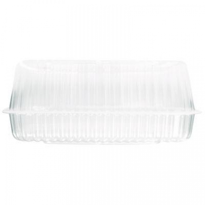 Handi-Lock Single Compartment Food Container, 26 oz, 6.5 x 3.25 x 6.12, Clear, Plastic, 500/Carton (6061D500)