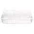 Handi-Lock Single Compartment Food Container, 46 oz, 8 x 3 x 8.87, Clear, Plastic, 250/Carton (6091S250)