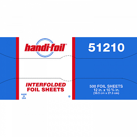 Interfold Sheets, 10.75 x 12, 500/Box, 6 Boxes/Carton (51210)