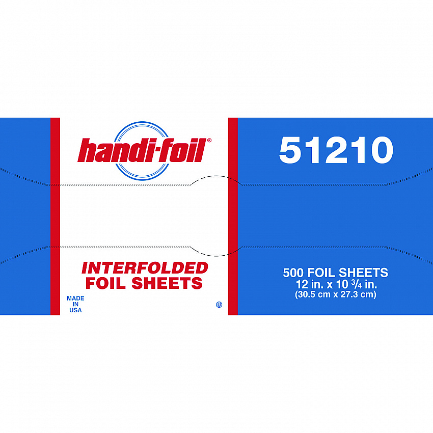 Interfold Sheets, 10.75 x 12, 500/Box, 6 Boxes/Carton (51210)