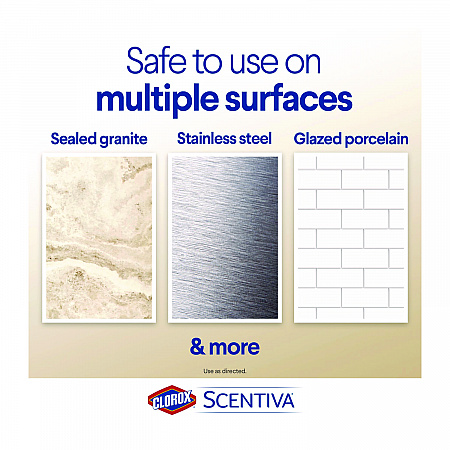Scentiva Bleach Free Cleaning Wipes, 7.75 x 7, Tuscan Lavender and Jasmine, 75/Canister (60040)