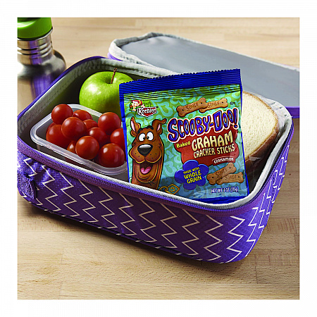 Scooby-Doo Cinnamon Graham Sticks, 1 oz Packet, 210/Carton (KEE50689)