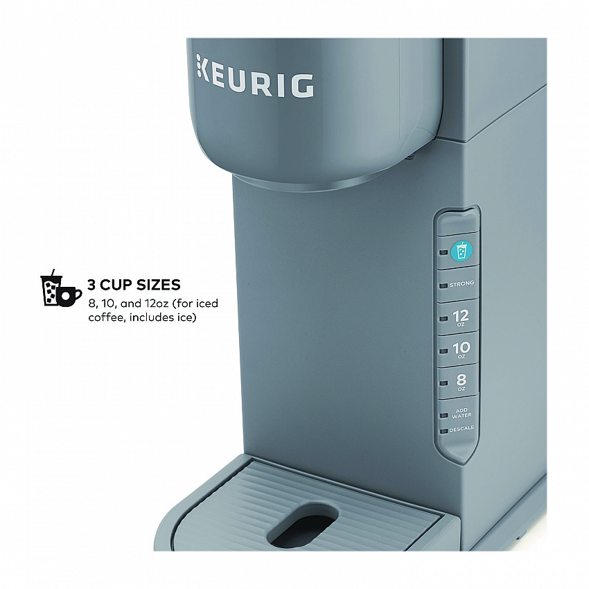K-Iced Single Serve Coffee Maker, Arctic Gray (5000371871)