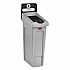 Slim Jim Recycling Station Kit, 1-Stream Landfill, 23 gal, Plastic, Gray/Black (2185053)