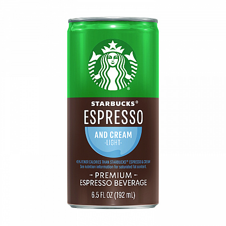 Cold Brew Coffee, Doubleshot Espresso and Cream Light, 6.5 oz Can, 24/Carton (PEP04517)
