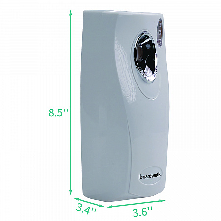 Classic Metered Air Freshener Dispenser, 4 x 3 x 9.5, White (908)
