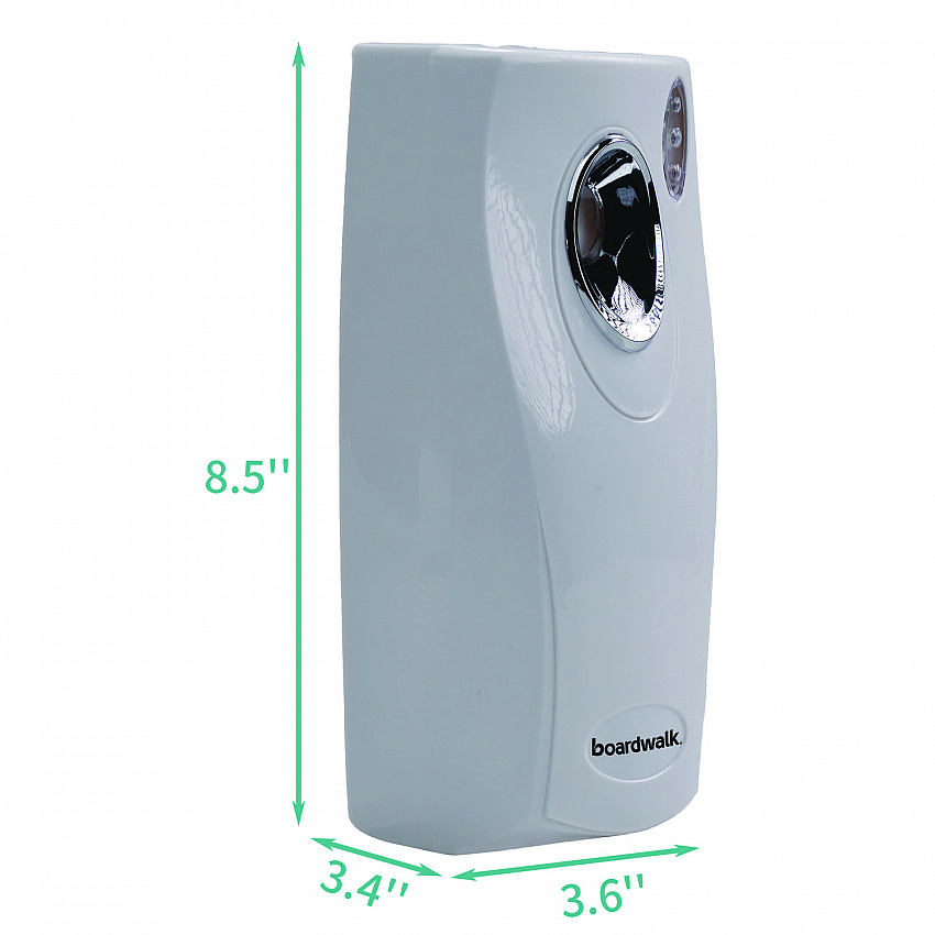 Classic Metered Air Freshener Dispenser, 4 x 3 x 9.5, White (908)