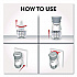 Plug-in Scented Oil Starter Kit, Fresh Linen, 0.67 oz, 8/Pack (01914CT)