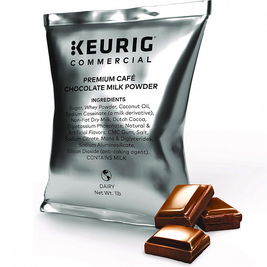 Premium Cafe Powders, Chocolate, 16 oz Bag, 12/Carton (5000370312)