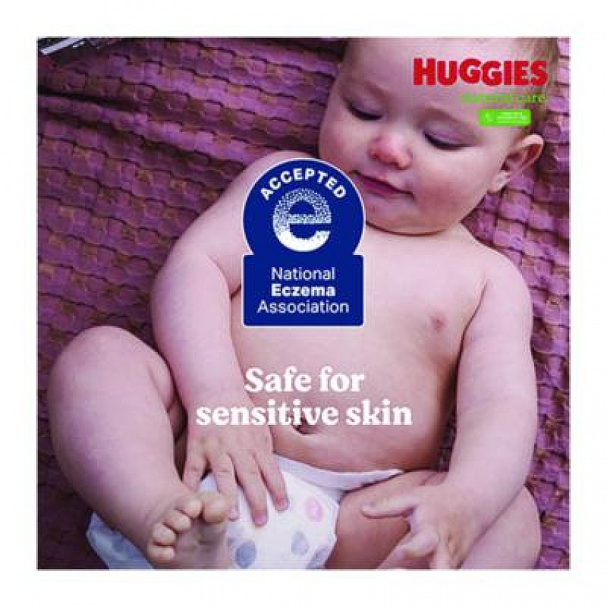 Natural Care Sensitive Baby Wipes, Unscented, White, 64/Pack, 12 Packs/Carton (51079)