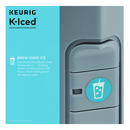 K-Iced Single Serve Coffee Maker, Arctic Gray (5000371871)