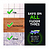 Heavy-Duty Wet Refill Cloths, 8 x 10, Gain Original Scent, White, 10 Cloths/Tub (76471)