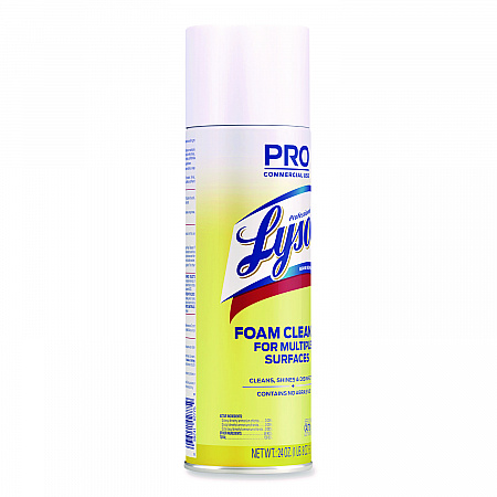Disinfectant Foam Cleaner, Fresh Scent, 24 oz Aerosol Spray (02775)