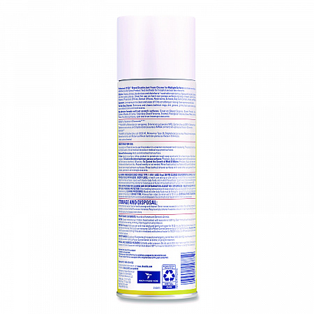 Disinfectant Foam Cleaner, Fresh Scent, 24 oz Aerosol Spray (02775)