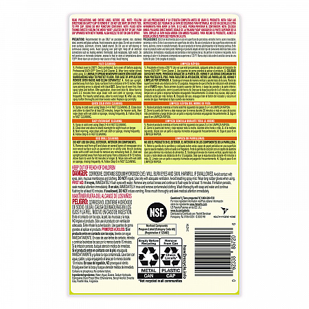 Oven and Grill Cleaner, 24 oz Aerosol Spray (85261EA)