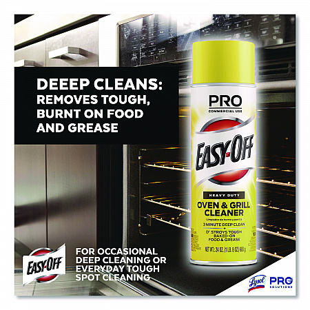 Oven and Grill Cleaner, 24 oz Aerosol  Spray, 6/Carton (85261)