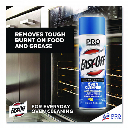 Fume-Free Max Oven Cleaner, Foam, 24 oz Aerosol Spray (85260EA)