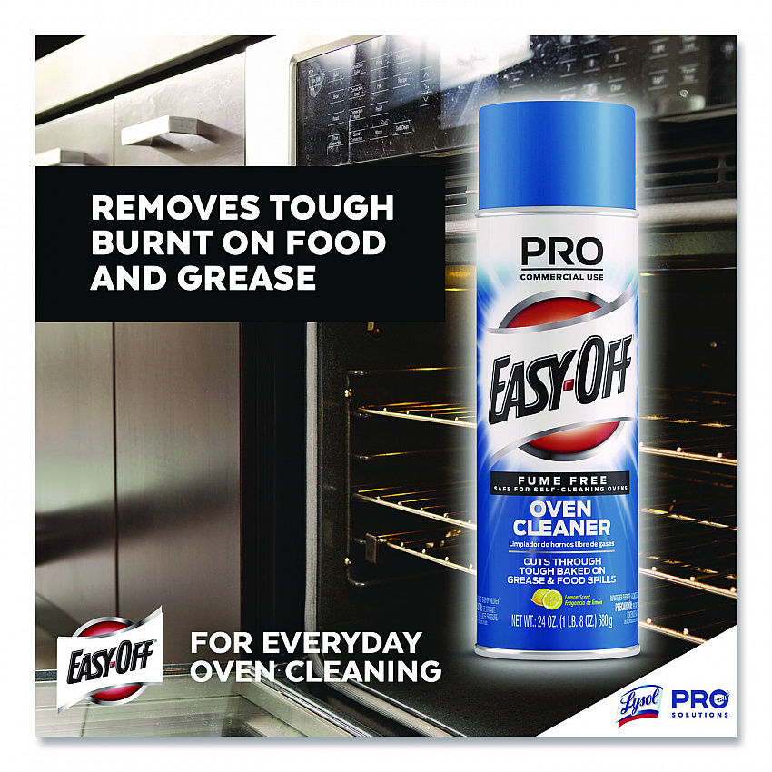 Fume-Free Max Oven Cleaner, Foam, 24 oz Aerosol Spray (85260EA)
