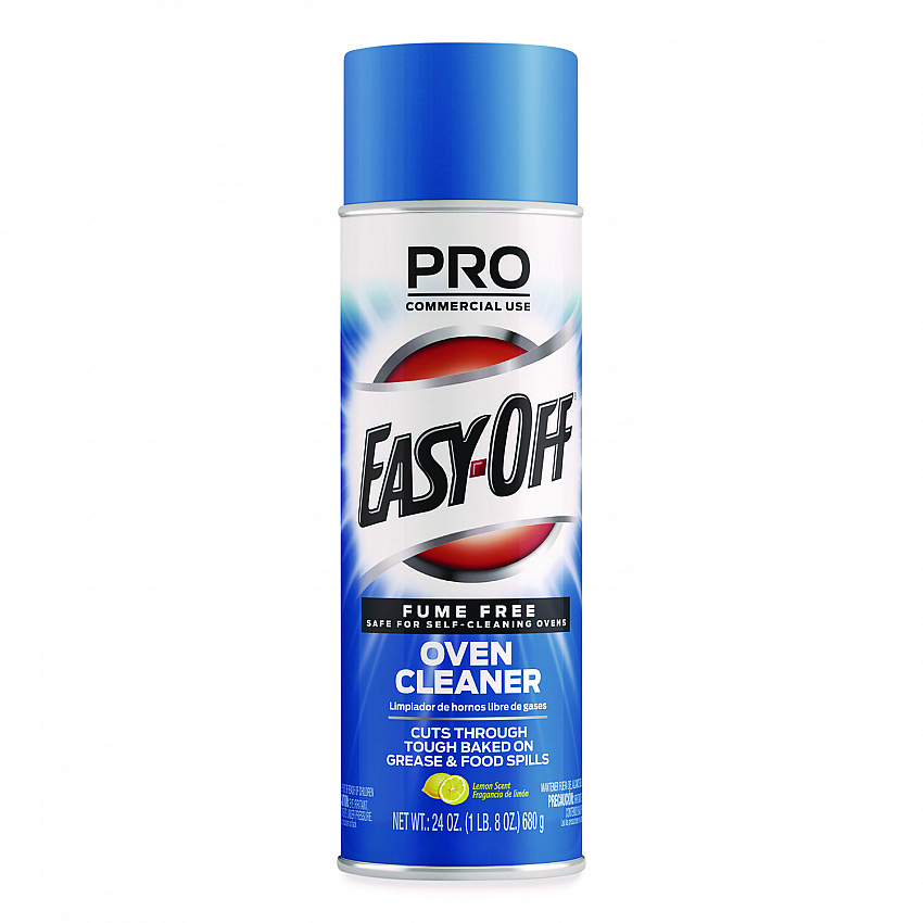 Fume Free Max Oven Cleaner, Foam, Lemon, 24 oz Aerosol Spray, 6/Carton (85260)