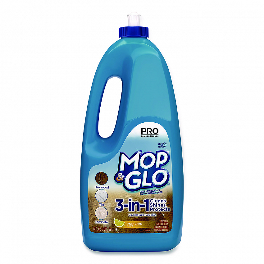 Ready to Use Multi-Surface Floor Cleaner, Fresh Citrus Scent, 64 oz Bottle, 6/Carton (74297CT)