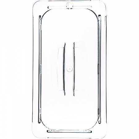 StorPlus Polycarbonate Handled Universal Lid, 7 x 12.5 x 0.88, Clear, Plastic (10270U07)
