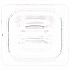 StorPlus Polycarbonate Handled Universal Lid, 6.31 x 6.88 x 0.88, Clear, Plastic (10310U07)