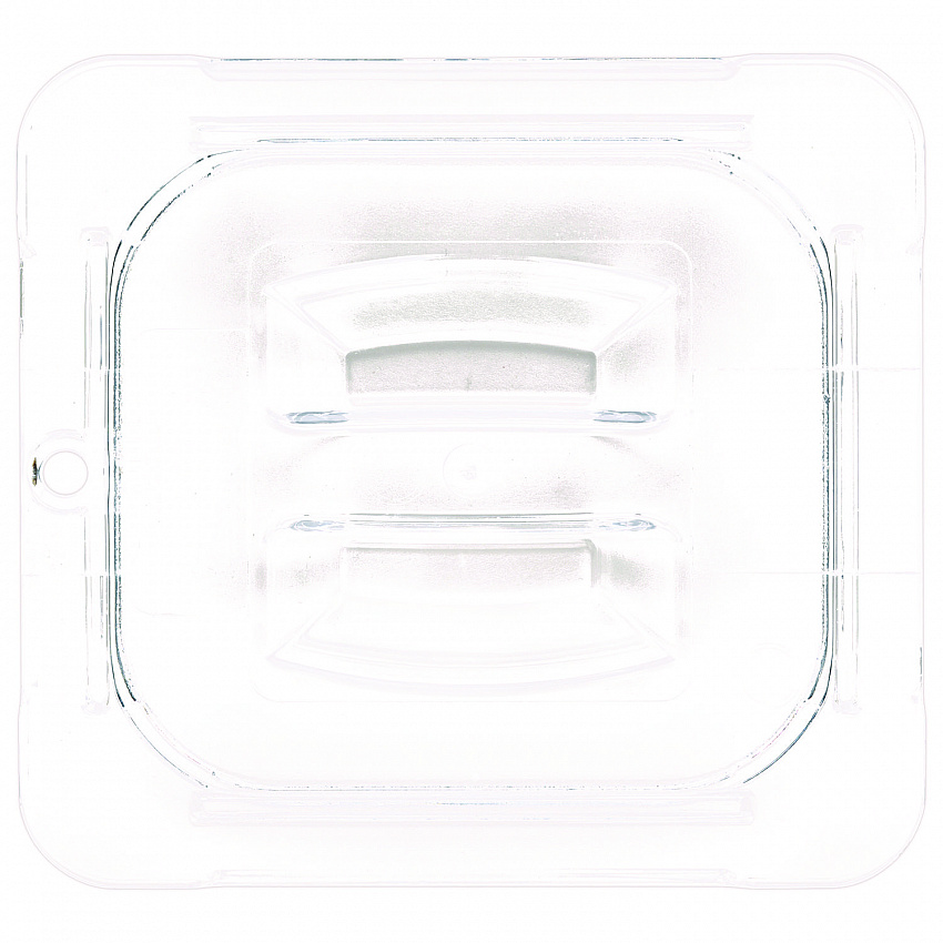 StorPlus Polycarbonate Handled Universal Lid, 6.31 x 6.88 x 0.88, Clear, Plastic (10310U07)