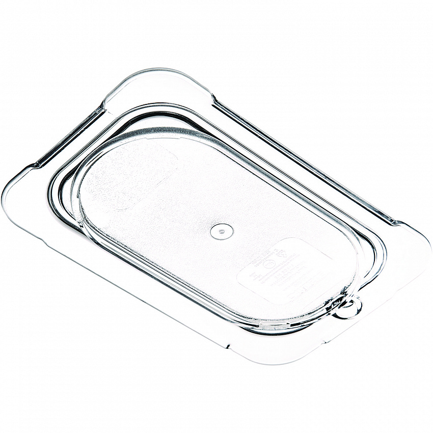 StorPlus Polycarbonate Flat Universal Lid, 4.31 x 6.88 x 0.44, Clear, Plastic (10336U07)