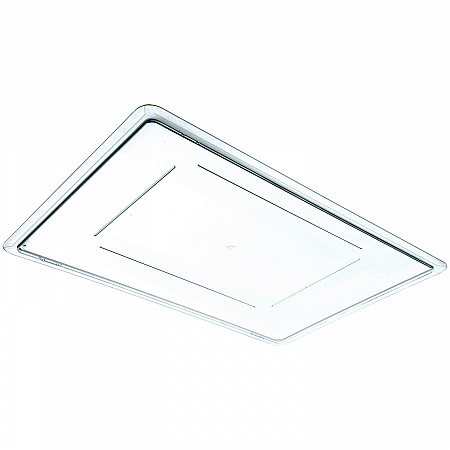 StorPlus Polycarbonate Food Storage Container Lid, 18 x 26 x 1.28, Clear, Plastic (1062707)