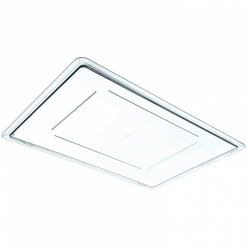 StorPlus Polycarbonate Food Storage Container Lid, 18 x 26 x 1.28, Clear, Plastic (1062707)