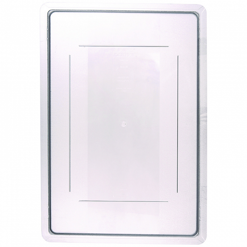 StorPlus Polycarbonate Food Storage Container Lid, 18 x 26 x 1.28, Clear, Plastic (1062707)