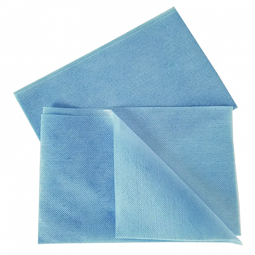 Deluxe Foodservice Wiper, 1-Ply, 13 x 21, Blue, 150/Carton (NF310QCBA)