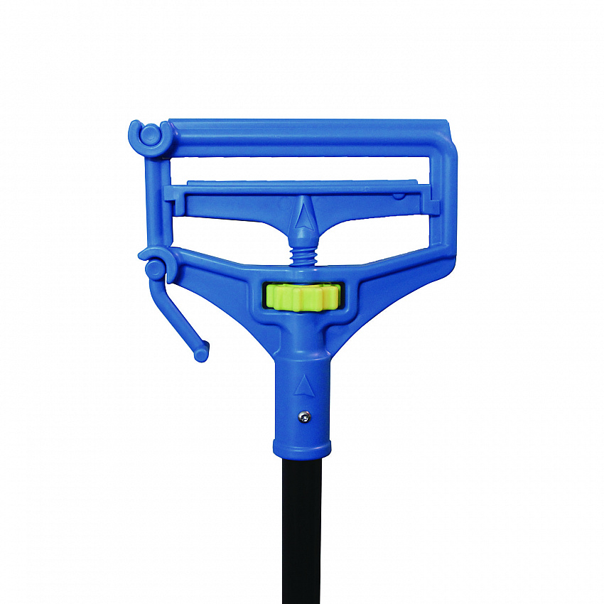 Speed Change Mop Handle, 61.25", Blue/Black, 12/Carton (T004400)